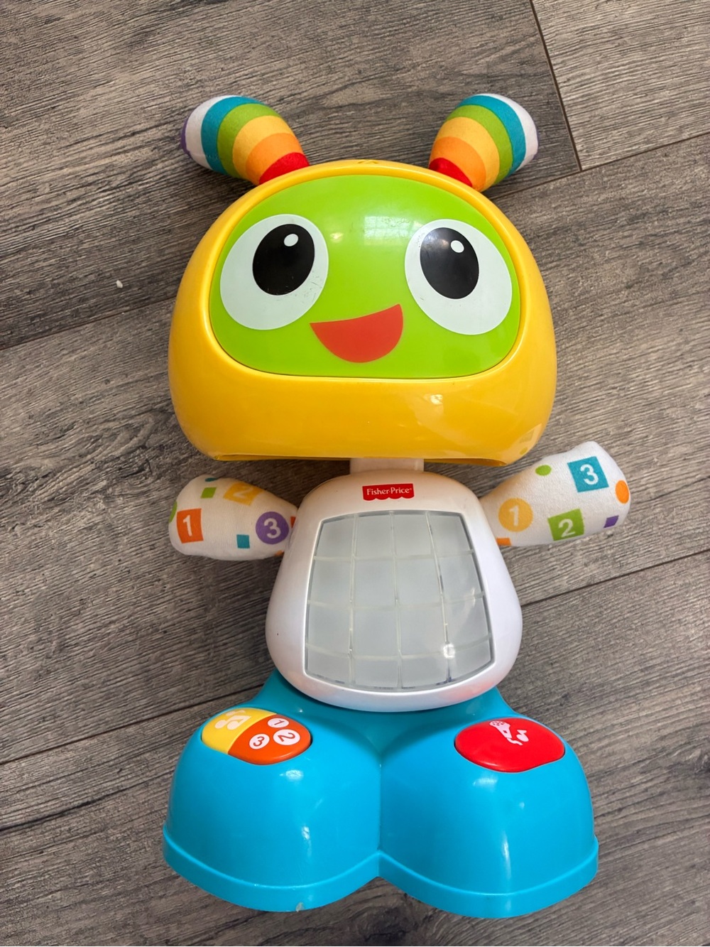 Fisher-Price Colorful Learning Bug Toy - Yellow, Green & Blue